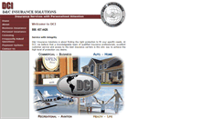 Desktop Screenshot of dci-insurance.com